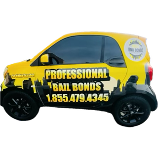 Post It Bail Bonds branded vehicle serving the Crescenta Valley area
